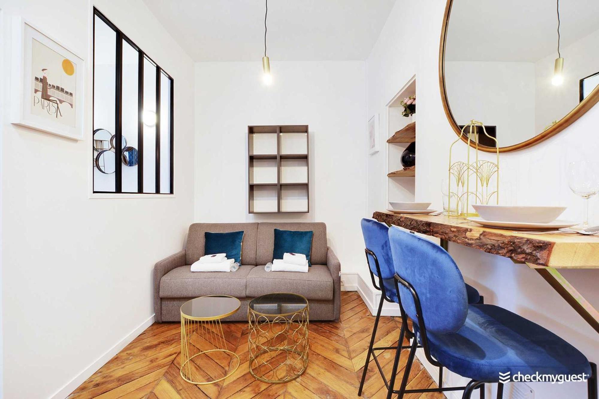 Appartement Chic Parisian Retreat Alexandre Dumas 2C Extérieur photo