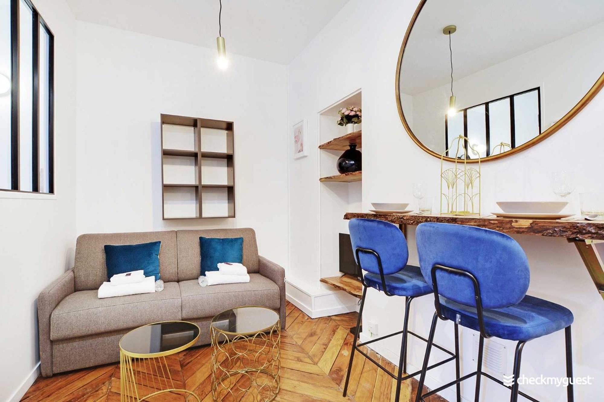 Appartement Chic Parisian Retreat Alexandre Dumas 2C Extérieur photo