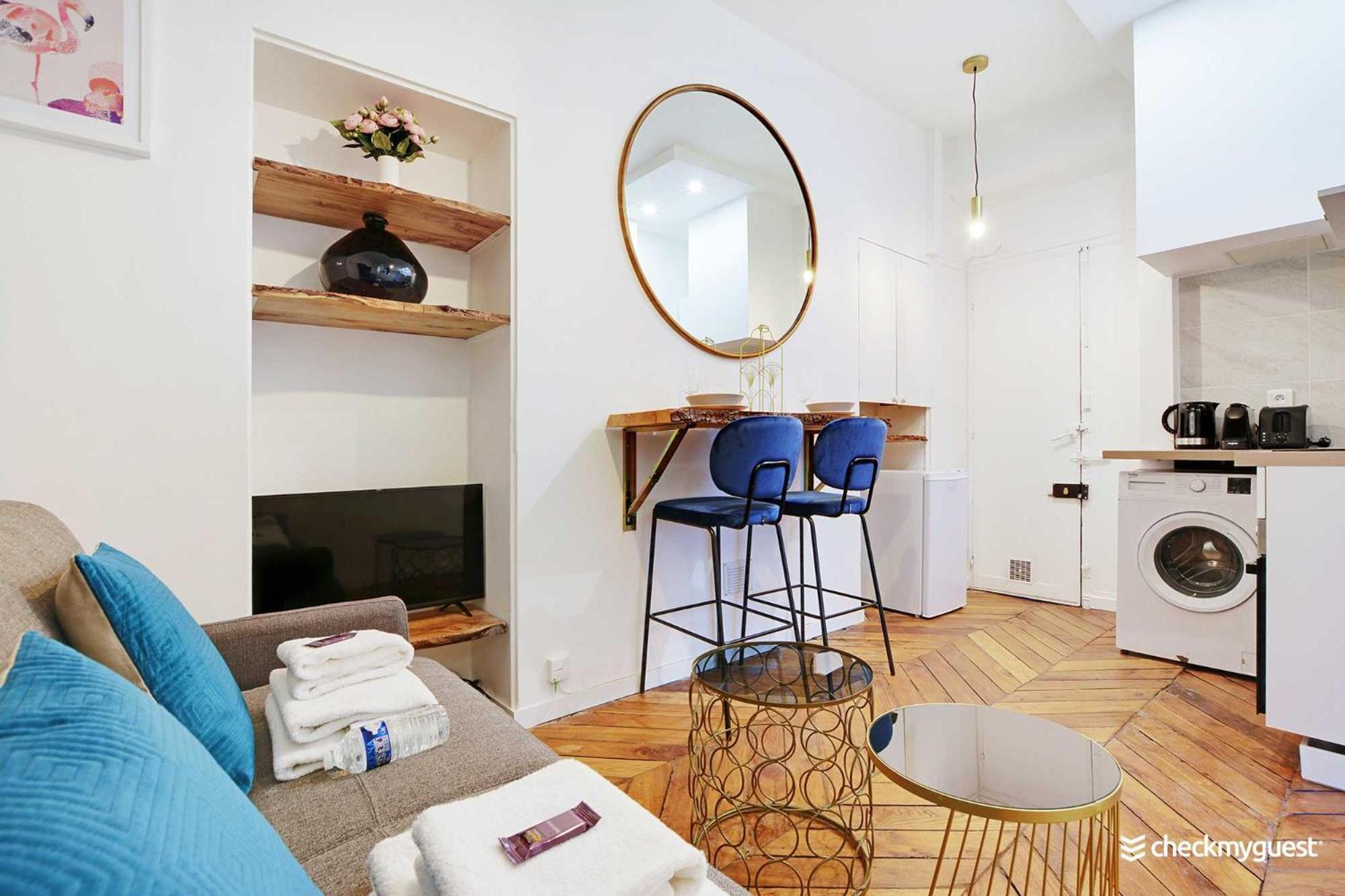 Appartement Chic Parisian Retreat Alexandre Dumas 2C Extérieur photo